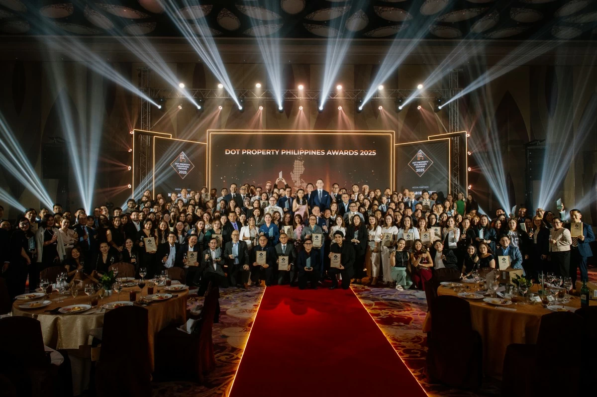Winners all at the Dot Property Philippines Awards 2025