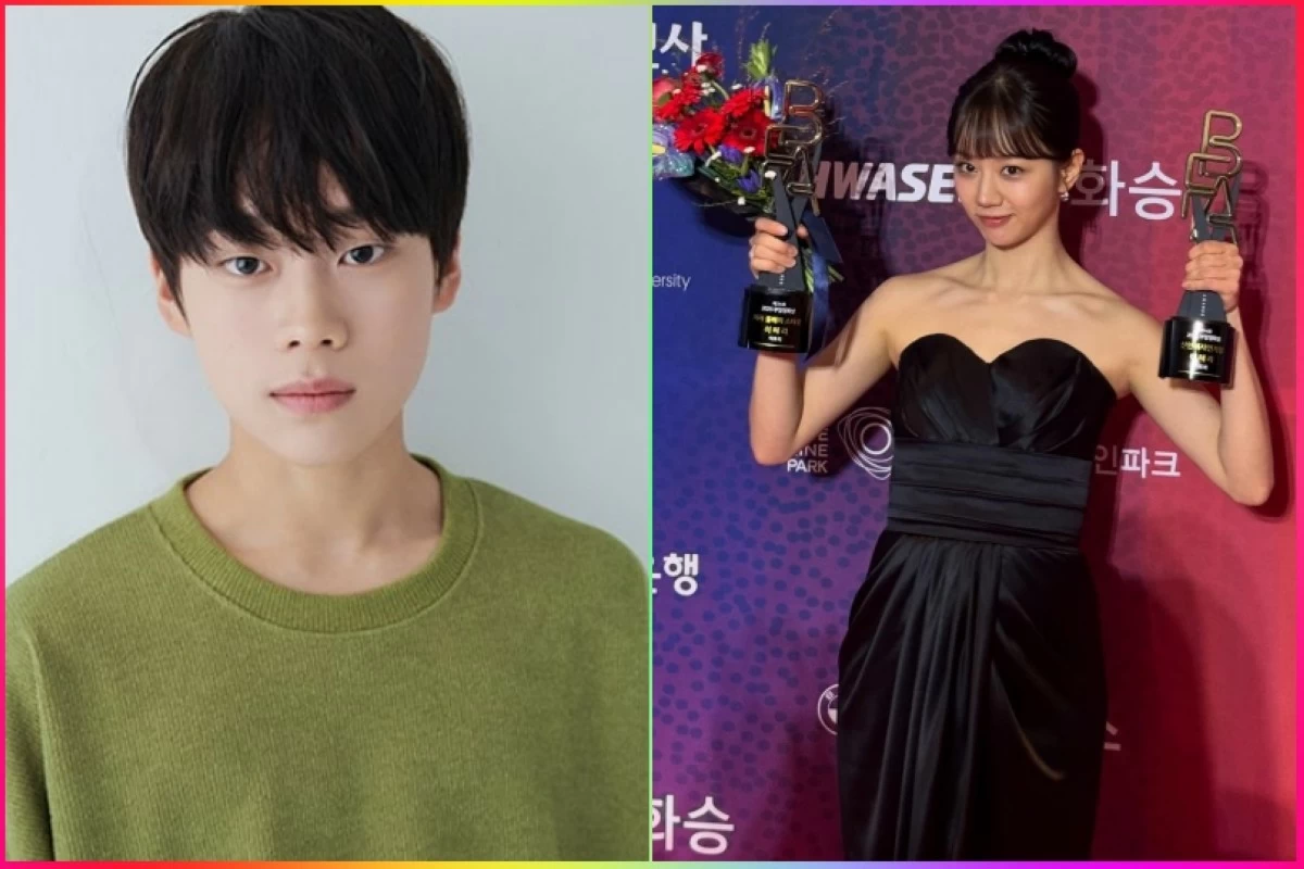 Choi Hyun-jin and Lee Hyeri (Photos: Buil Film Awards, Instagram)