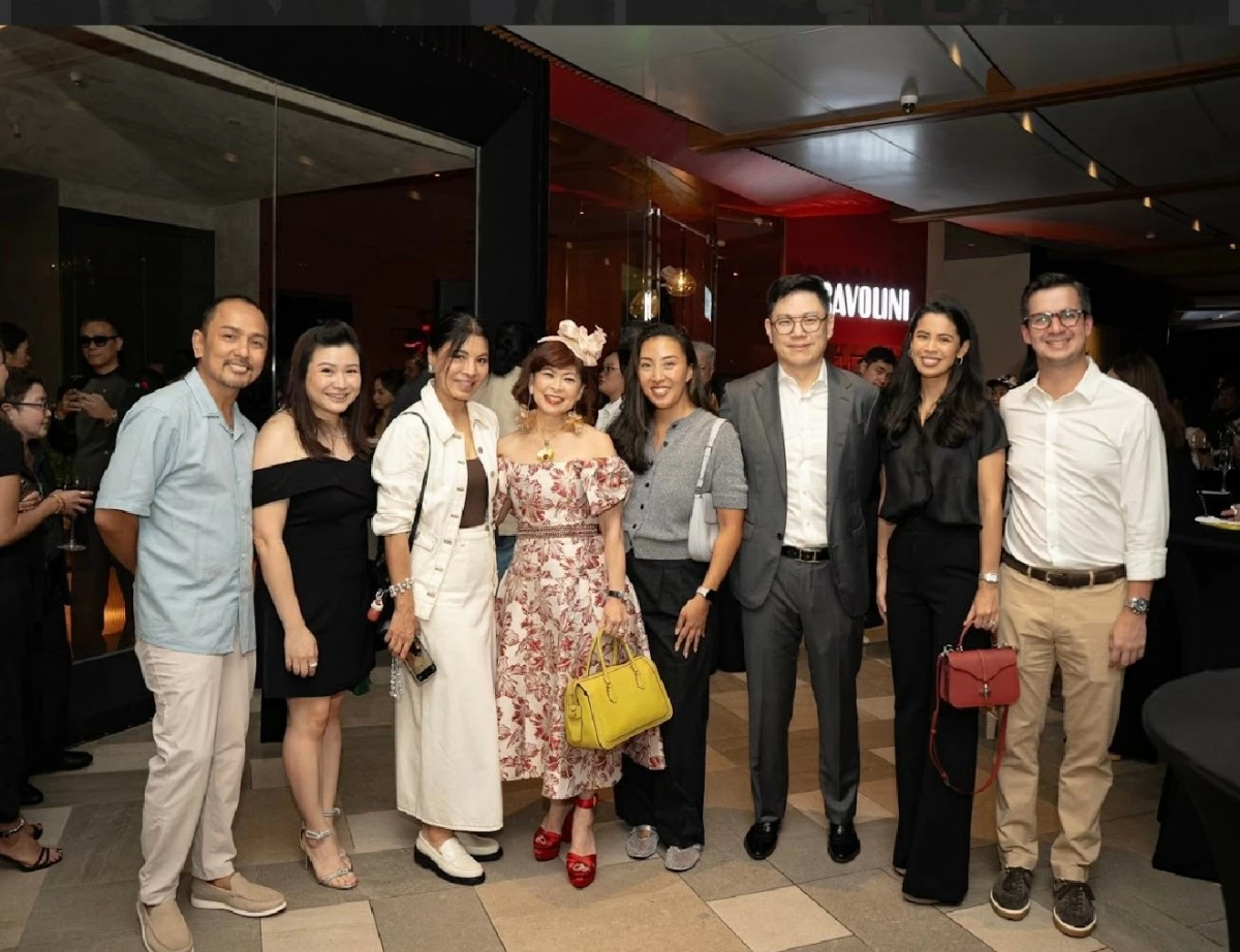 Bettina and Brian welcoming the likes of Winnie Go and Tessa Prieto