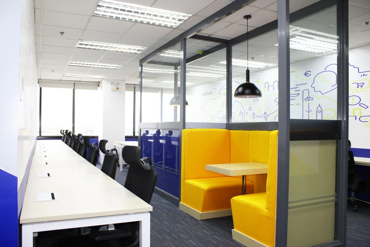 AXS Aseana by D.M. Wenceslao and Associates, Inc. offers flexible workspaces that meet the demand for remote setups without the cost of traditional offices.