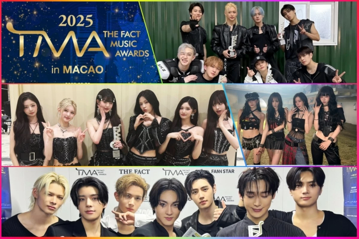 The winners at the 2025 The Fact Music Awards (Photos: TMA, X) 