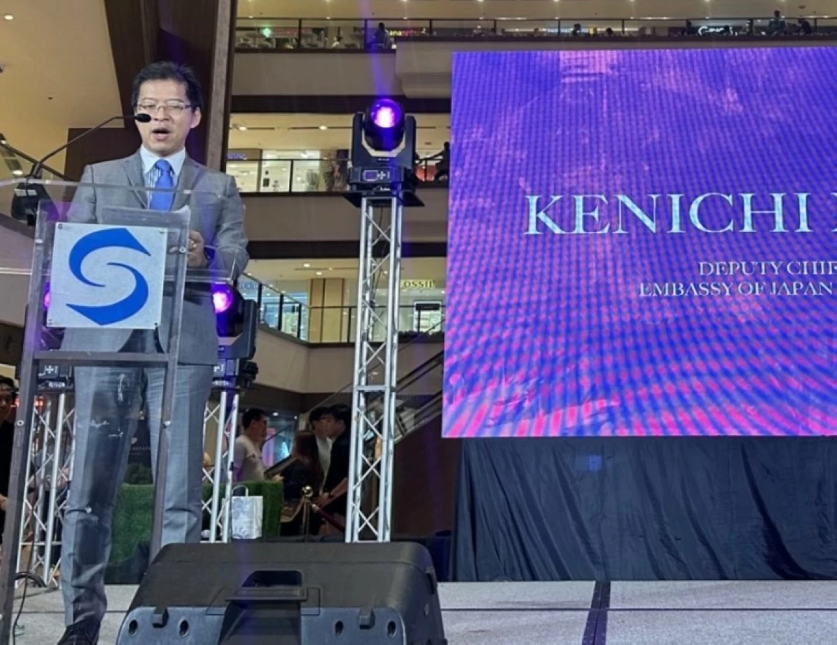 Minister and Deputy Chief of Mission Kenichi Matsuda of the Embassy of Japan in the Philippines