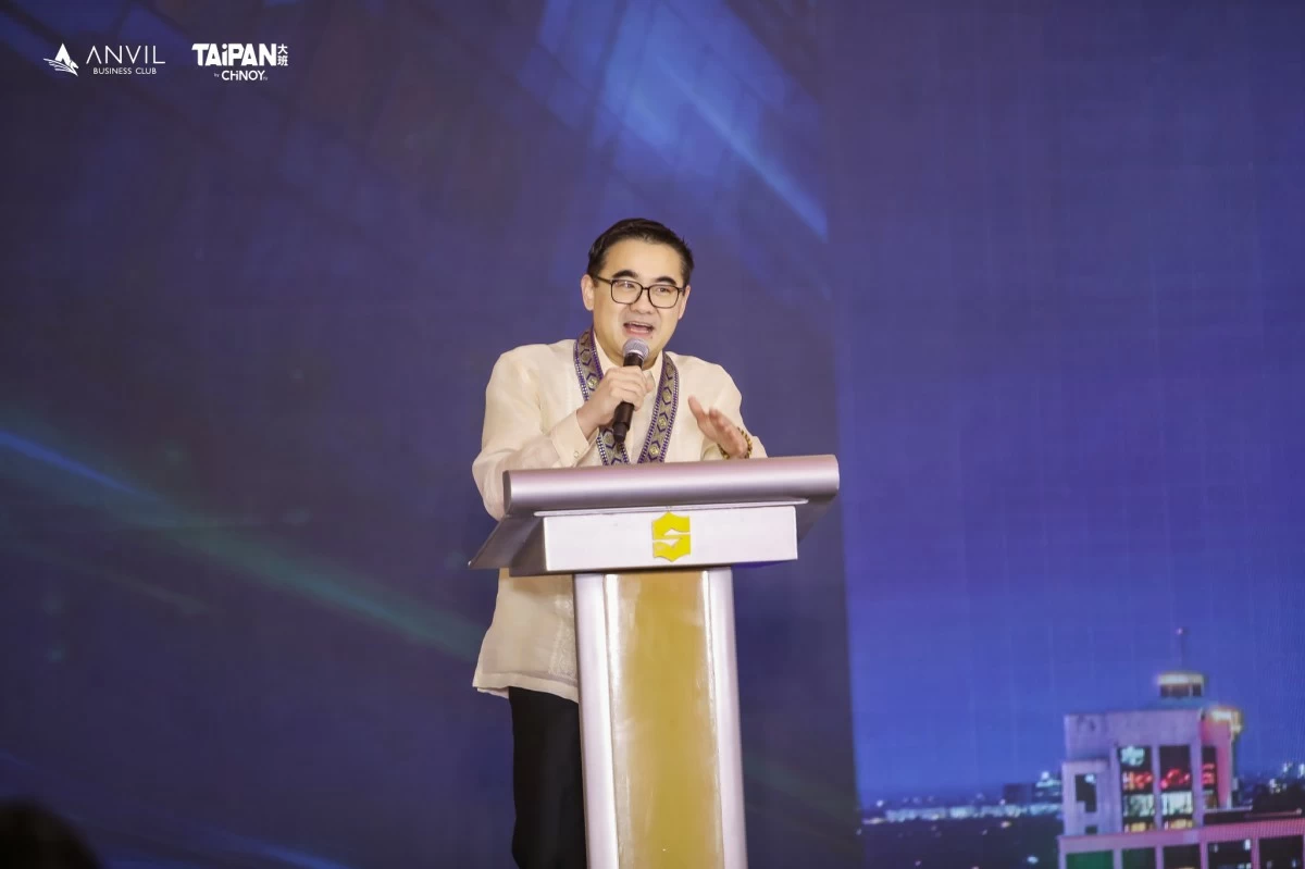 Sec. Frederick D. Go, Special Assistant to the President for Investment and Economic Affairs, highlighted the government’s commitment to fostering Philippine business growth and recognized the Anvil Business Club’s vital role in advancing national development.