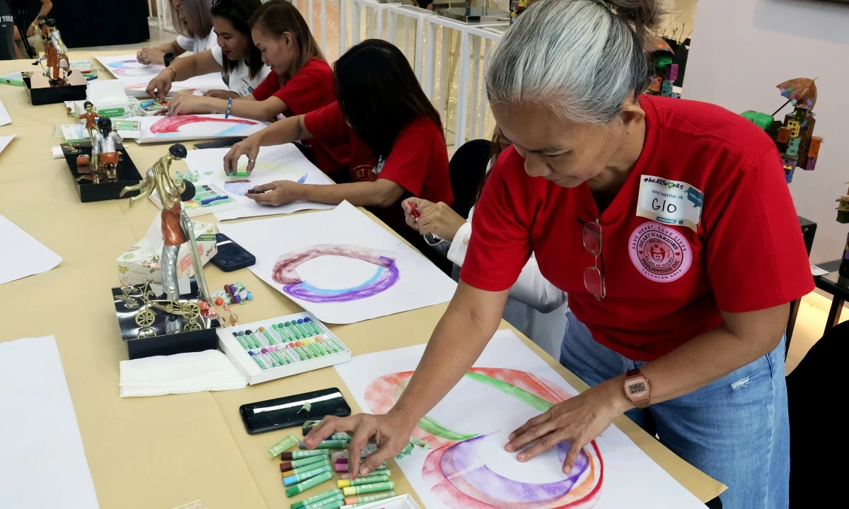 Participants of Watsons #heARTWorks expressed their personal interpretation of heart care through unique and colorful masterpieces.