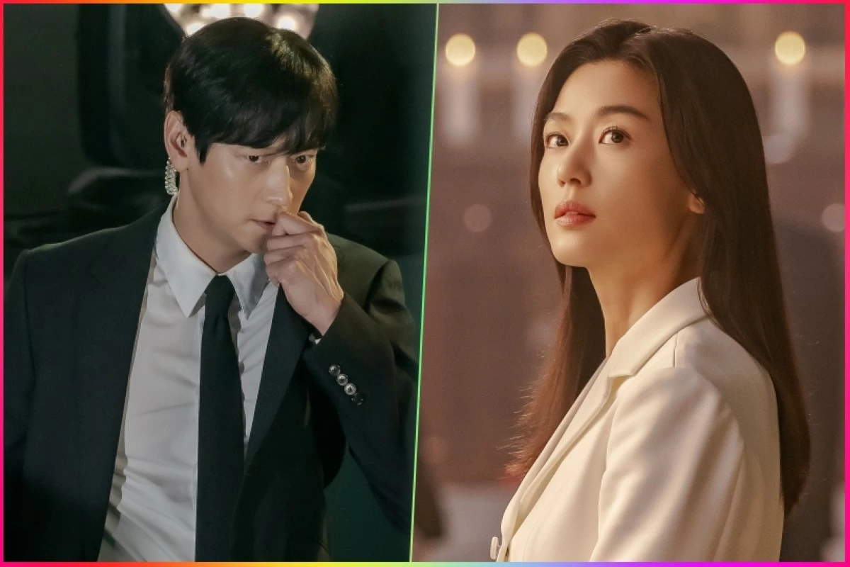 Gang Dong-won and Jun Ji-hyun in "Tempest" (Disney )