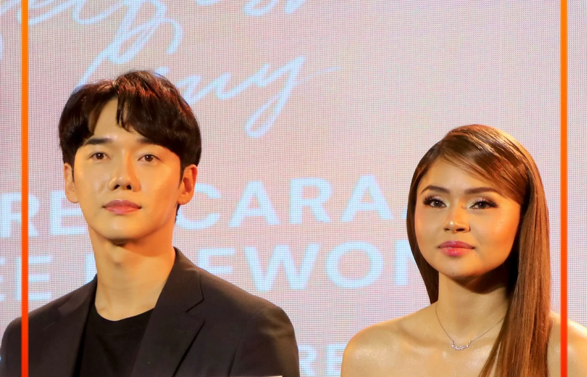 Daewon Lee and Aubrey Caraan (Viva images)