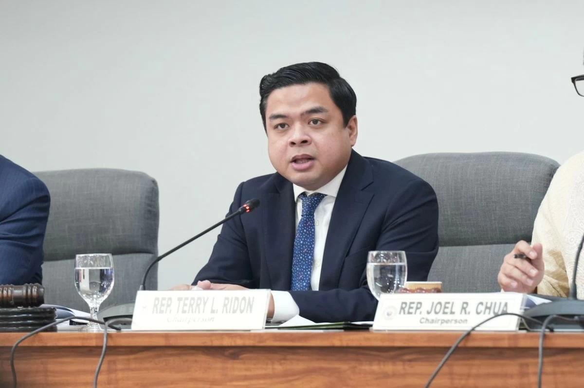 Bicol Saro Party-list Rep. Terry Ridon (PPAB)