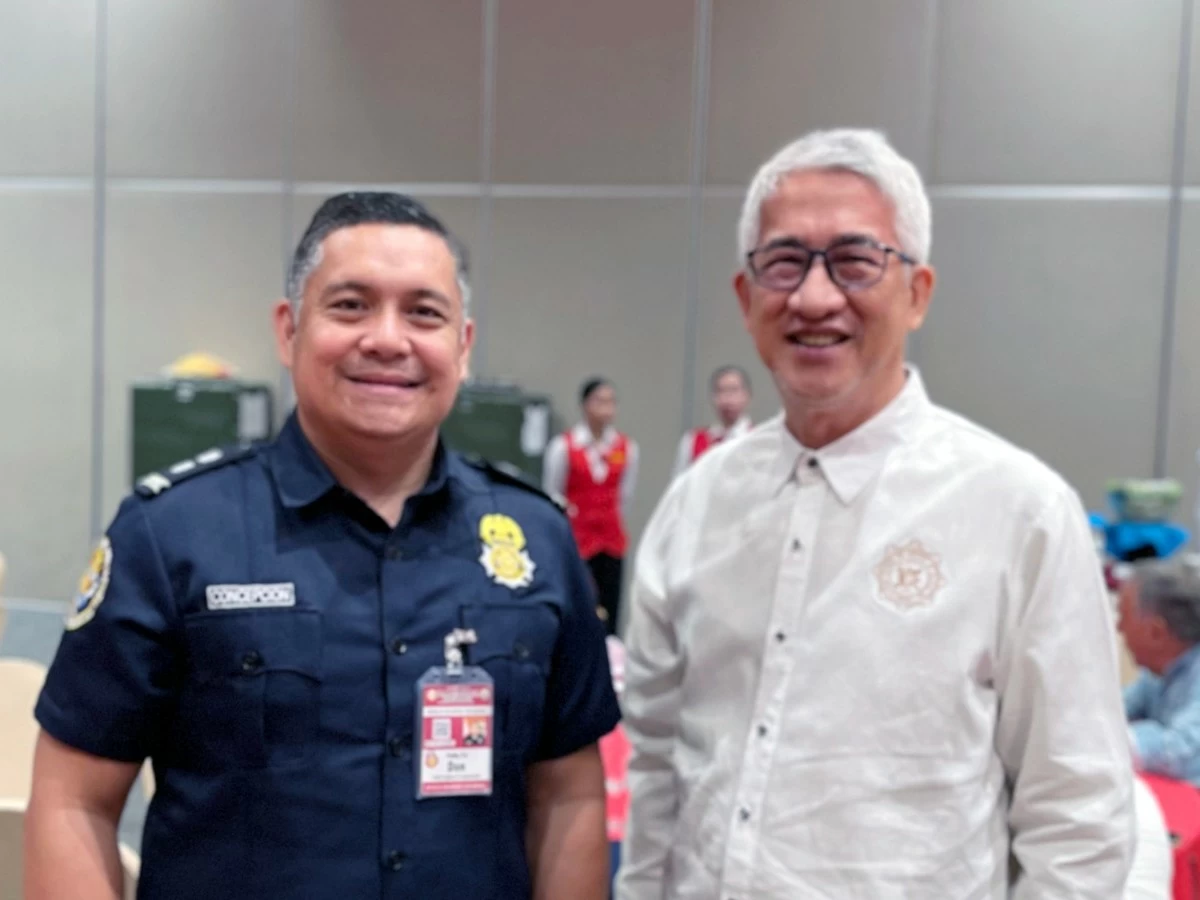 Supt. Donald Concepcion and William Brito
