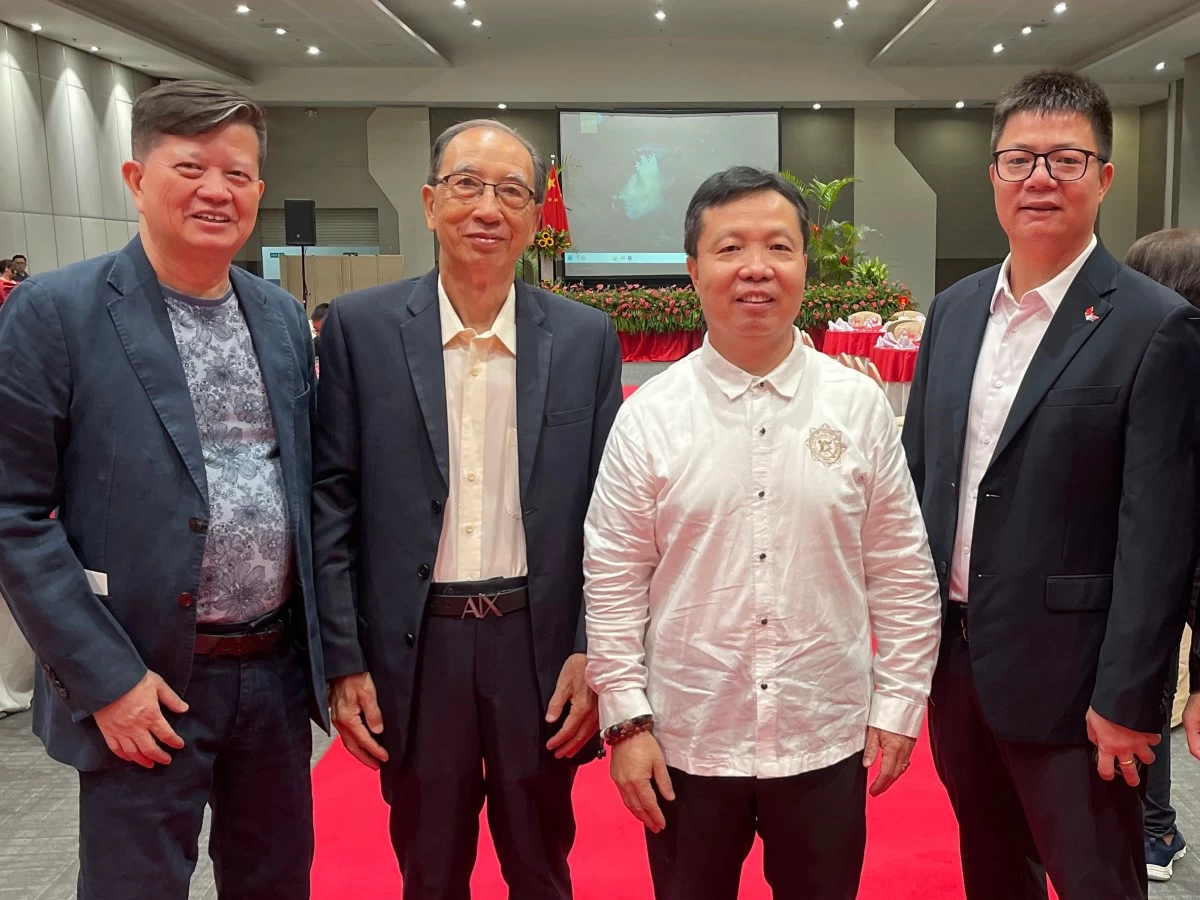 Ernesto Seng, Tan Peg Kiat, Danny Chua, and Christian Cua
