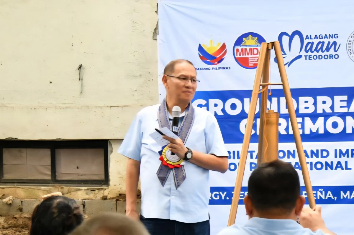 Marikina City 1st district Rep. Marcelino "Marcy" Teodoro (MMDA)