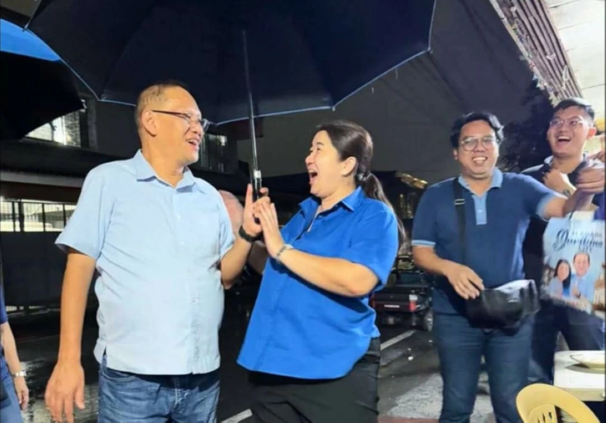 Marikina City Mayor Maan Teodoro with first district Rep. Marcy Teodoro. (Photo from Mayor Maan Teodoro)