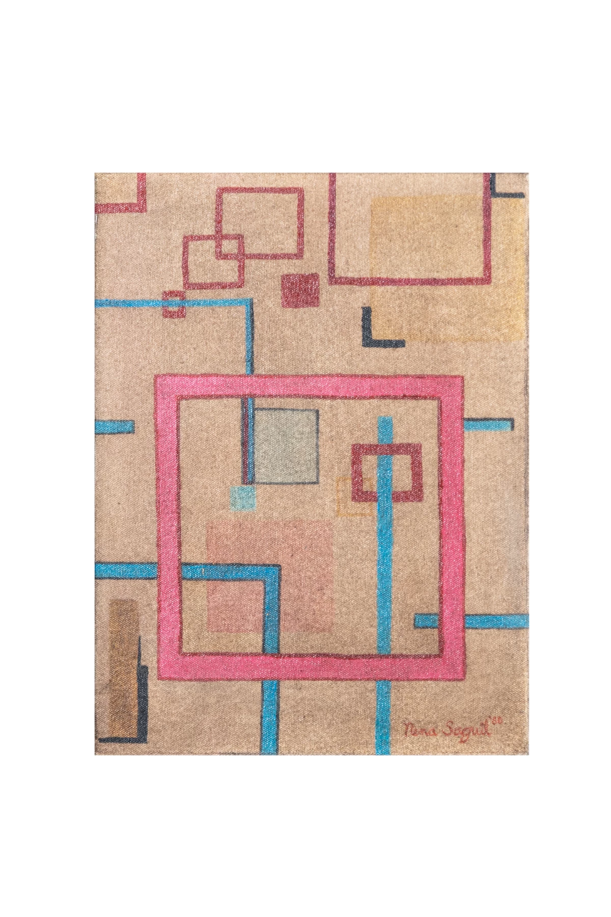 'UNTITLED' oil on canvas, 1960 