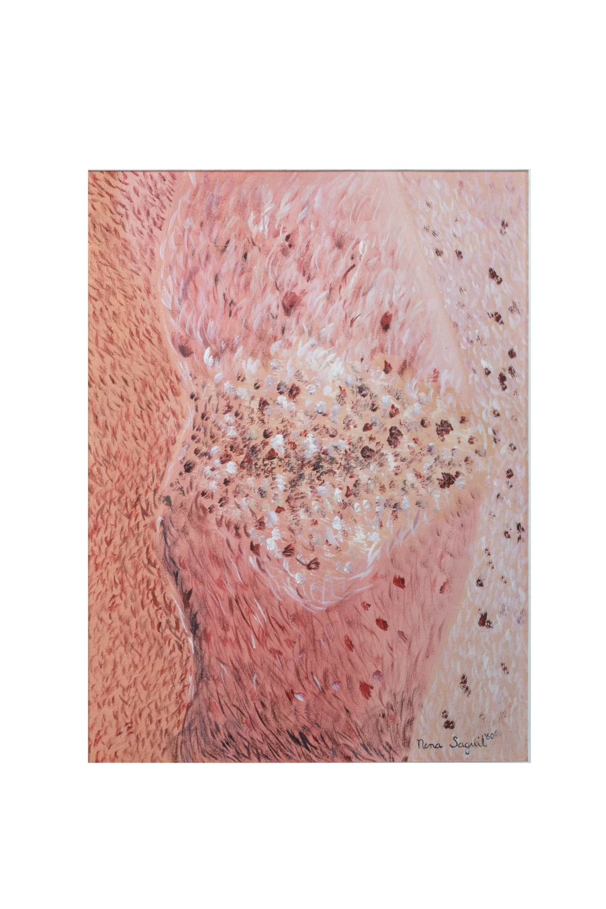 'UNTITLED' oil on canvas, 1960