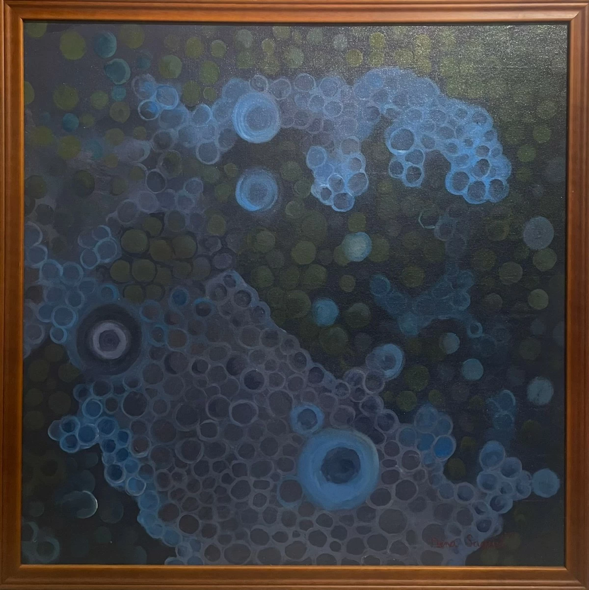 'UNTITLED' oil on canvas, 1990