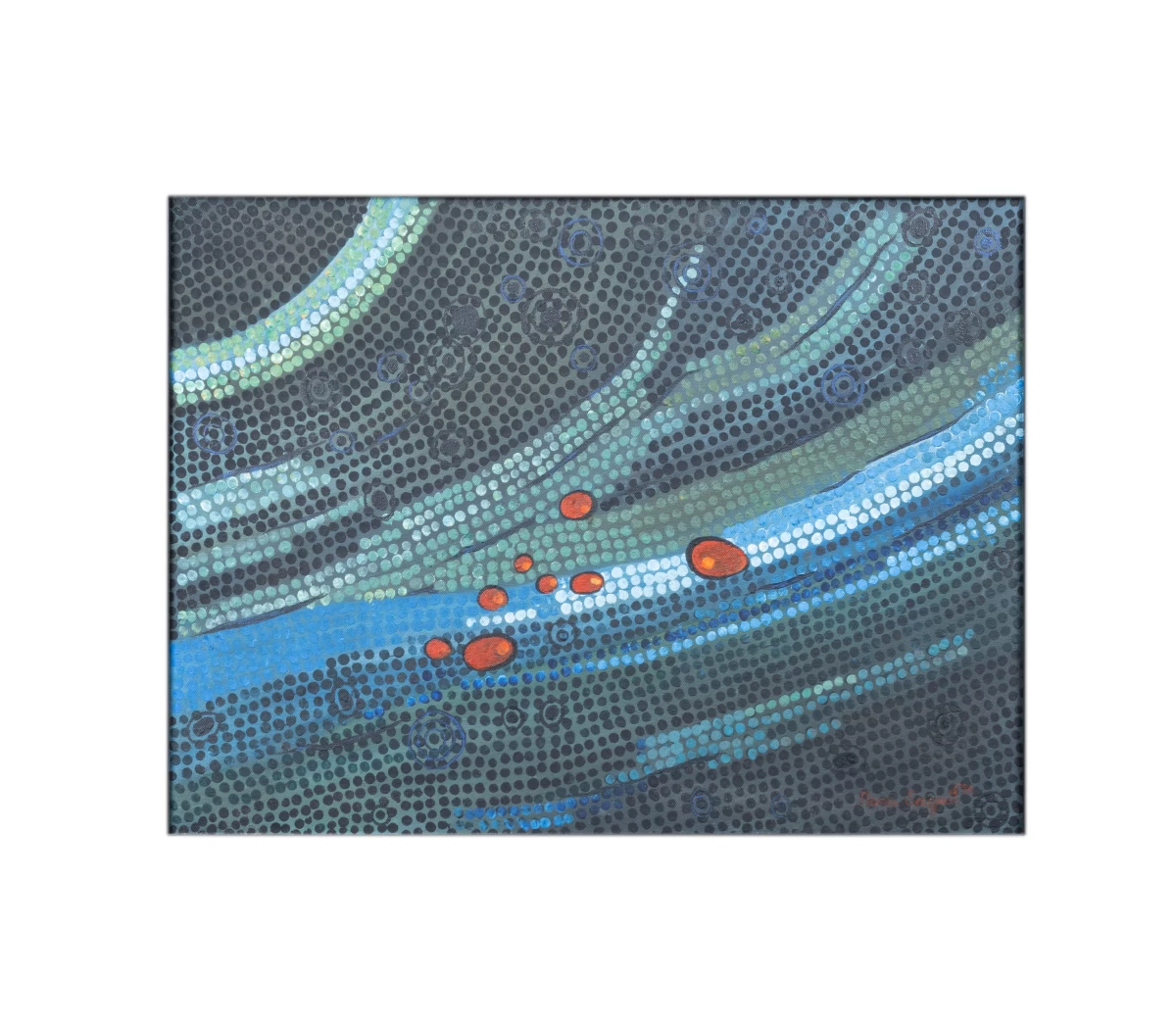 'UNTITLED' oil on canvas, 1986