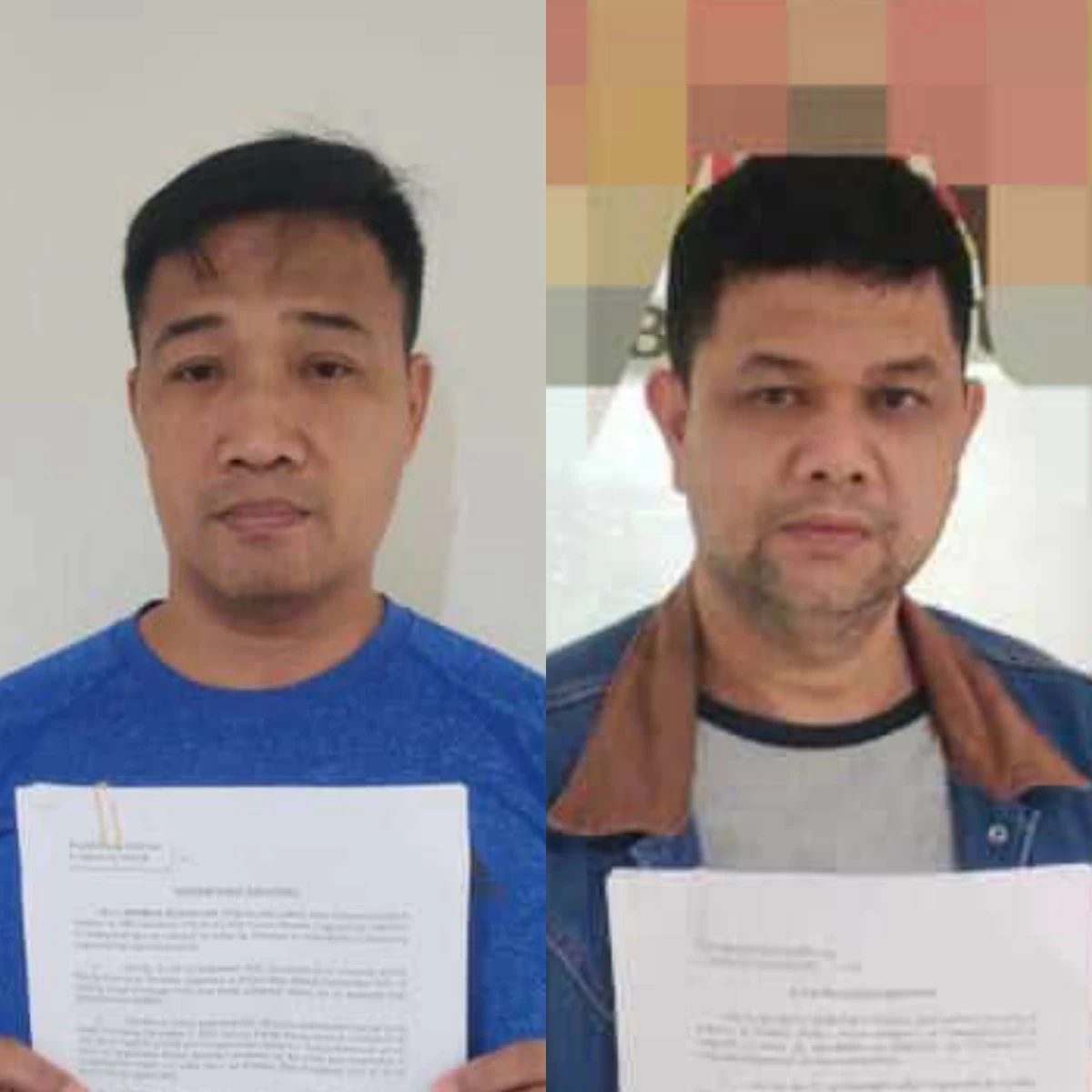 Mark Bunagan (left), Allan Colesio (Ako Bicol Party-list)
