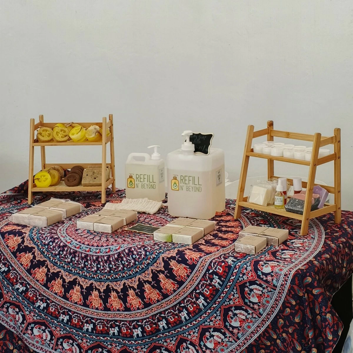 What’s inside matters. But so does what’s not—no single-use plastics, just refills that go beyond. They curate elegant pop-up events for you and your community. (Photo by Poleng Peji)