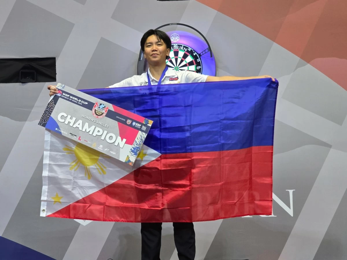 Lovely Mae Orbeta (National Darts Federation of the Philippines)
