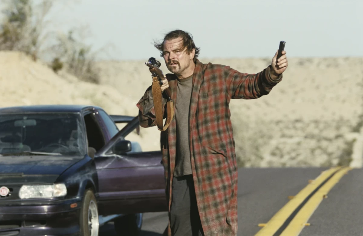 Leonardo DiCaprio in 'One Battle After Another' (Warner Bros Pictures via AP)