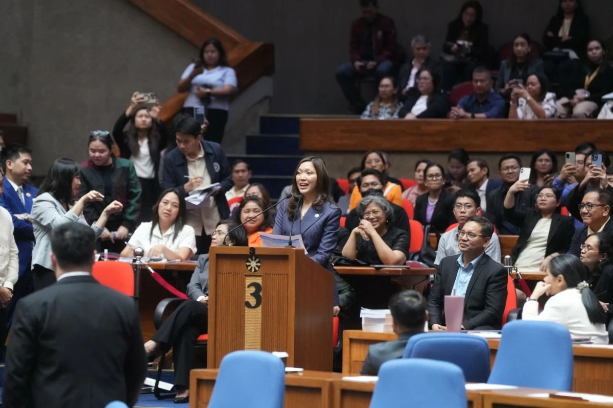 Nueva Ecija 1st district Rep. Mikaela "Mika" Suansing (PPAB)