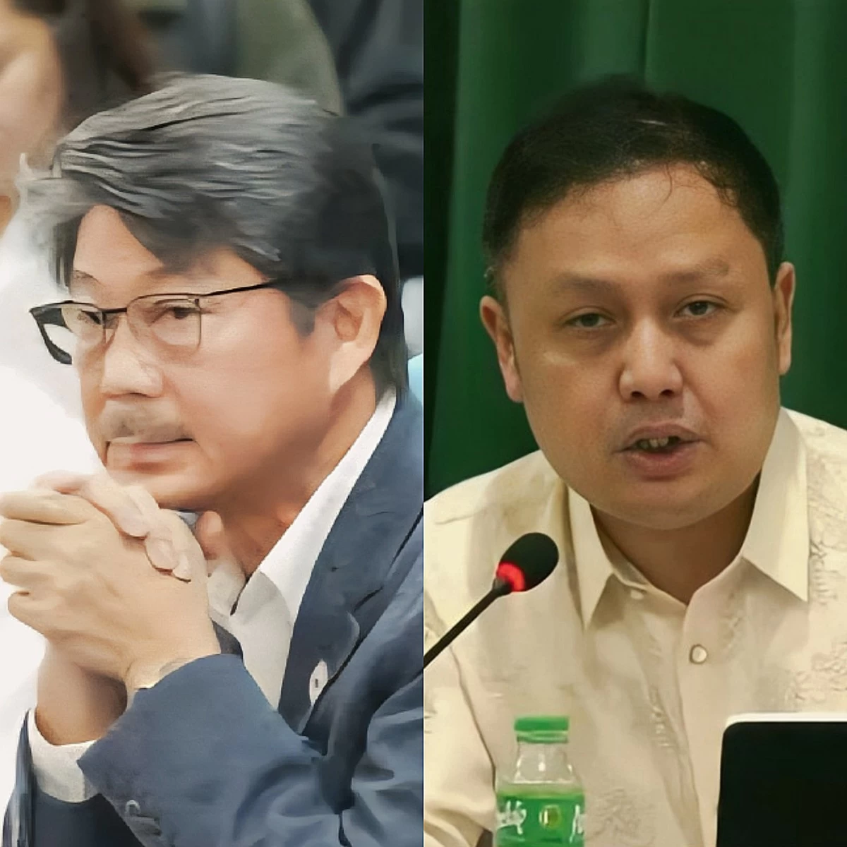 House Speaker Faustino "Bojie" Dy III (left), ex-Ako Bicol Party-list Rep. Zaldy Co (PPAB, contributed photo)