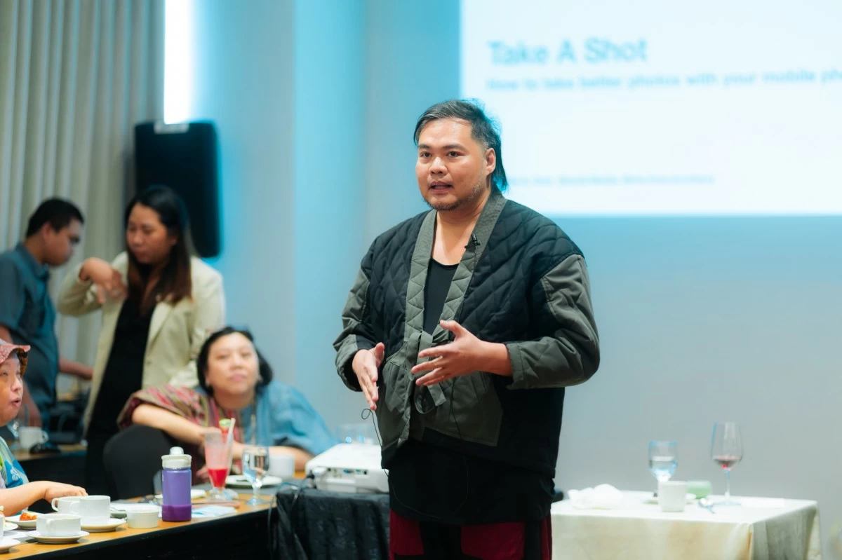 Kristian Kris Cruz, an award-winning phone photographer and iPhone photography ambassador during his session