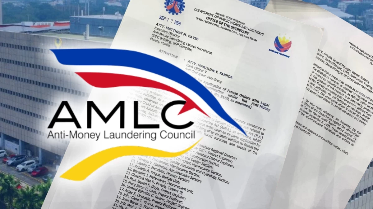 AMLC freezes 2,399 bank accounts, assets in flood control mess