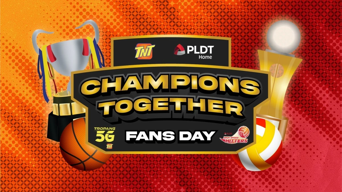 TNT Tropang 5G, PLDT High Speed Hitters unite for 'Champions Together' fan celebration