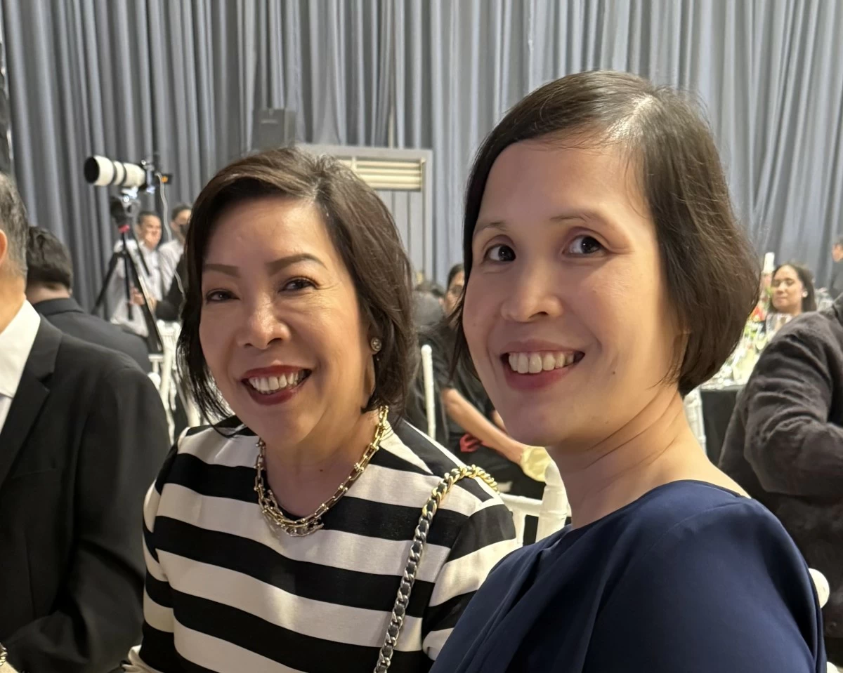 Rose Bosch-Ong with Lorraine Belo-Cincochan