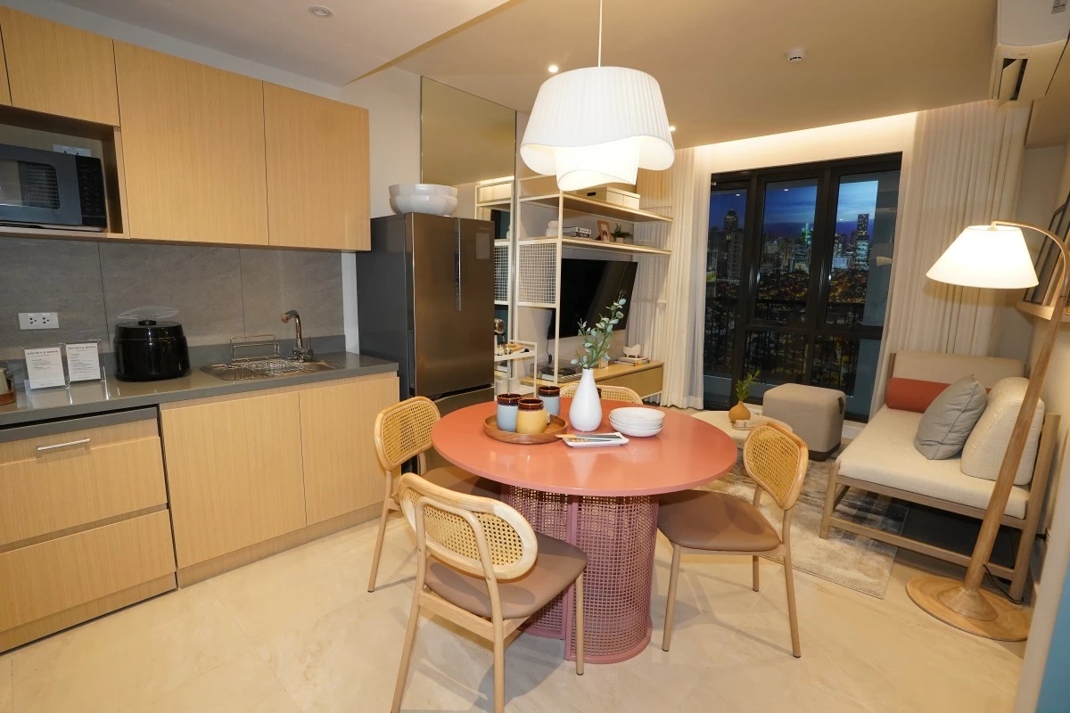 Single bedroom model unit