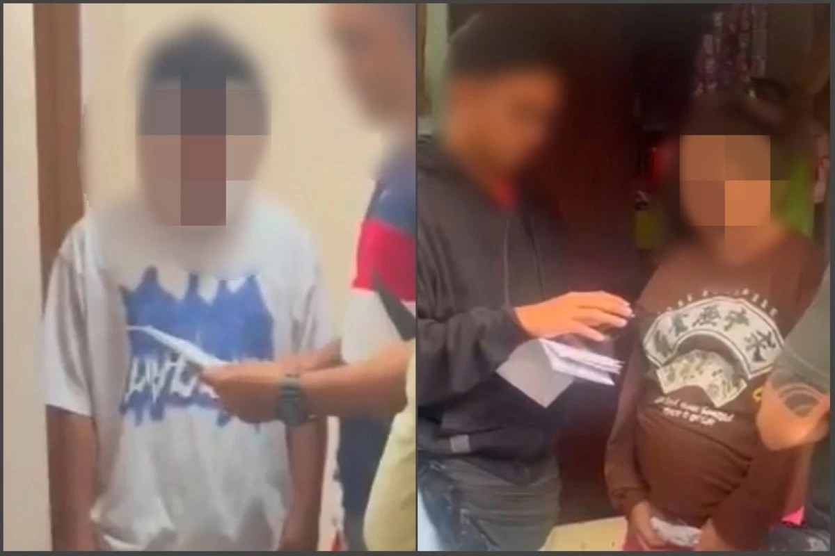 The two most wanted persons arrested by the police in Taguig (Photos from Taguig police / SPD) 