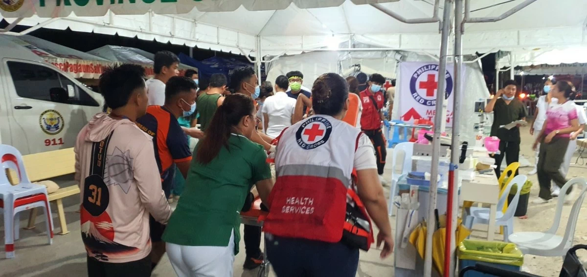 From medical tents to blood banks, the PRC stands with Cebu — alleviating suffering and uplifting dignity after the 6.9-magnitude quake. (Photo from PH Red Cross)