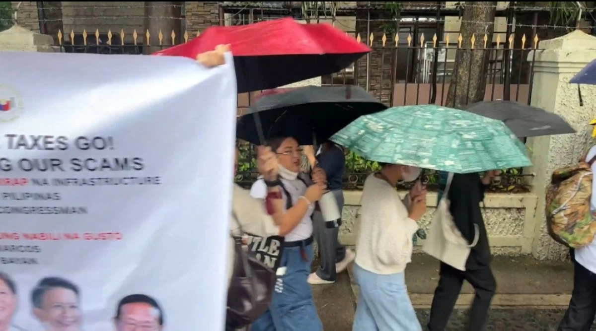 Despite stormy weather, teachers across the Philippines walked out of classrooms on October 3, 2025, turning this year's World Teachers’ Day celebration into a nationwide call for justice and sufficient funding for public education. (Photo from ACT Philippines)