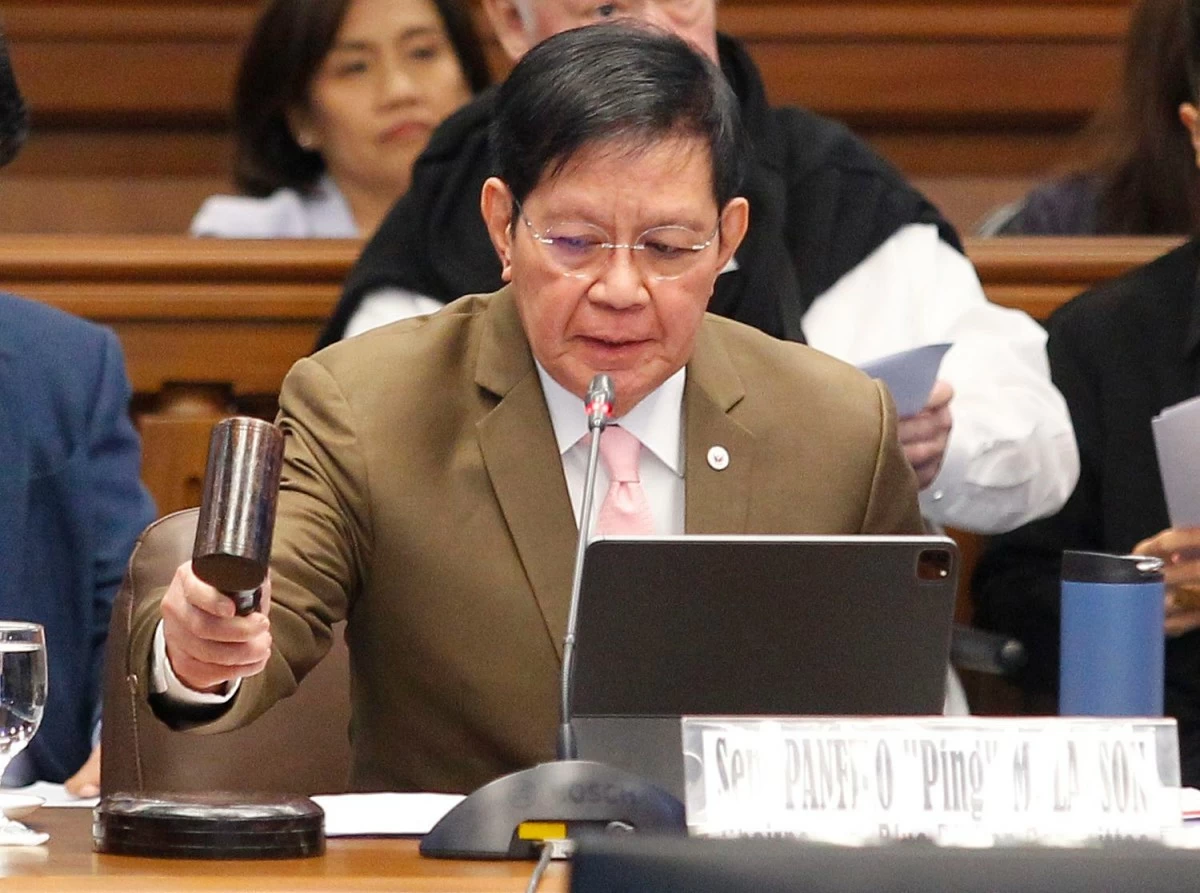 Lacson says he's considering stepping down as Blue Ribbon Committee chair