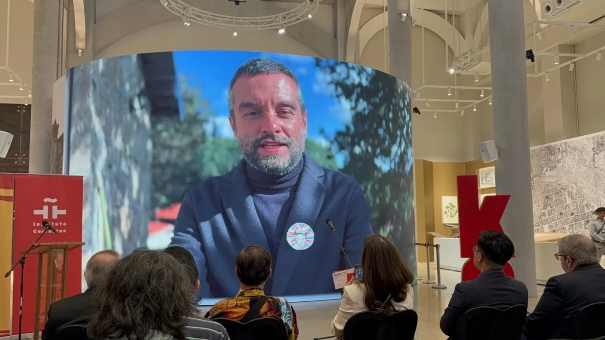 Director Francisco Javier López Tapia of  Instituto Cervantes Manila