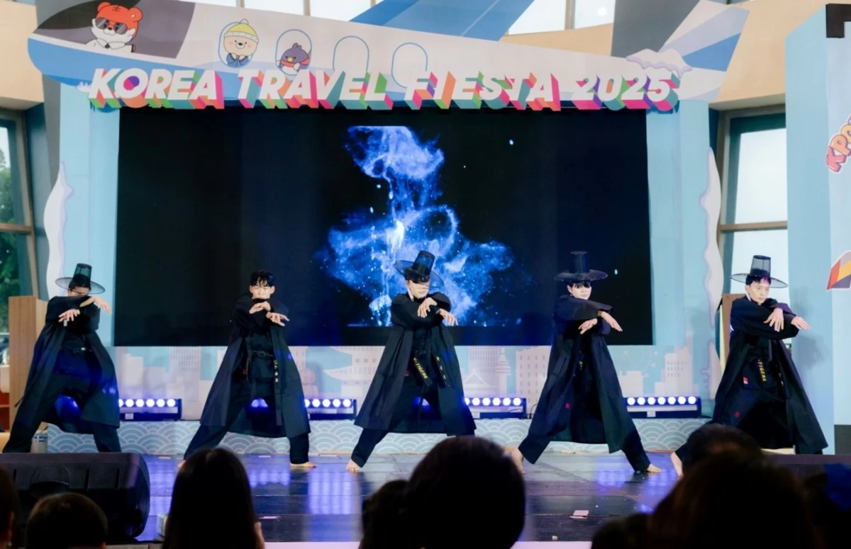 K-pop demon hunters ‘Saja Boys’ performance by Taekwondo from K-Tigers