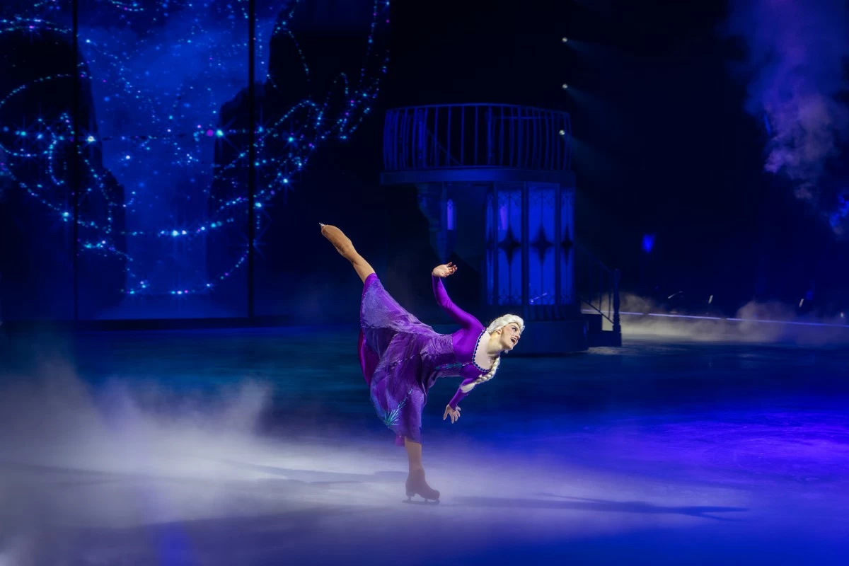 Elsa and Anna embark on a quest 'Into the Unknown' to discover the mysteries of Elsa’s magic in the on-ice debut of Frozen 2.