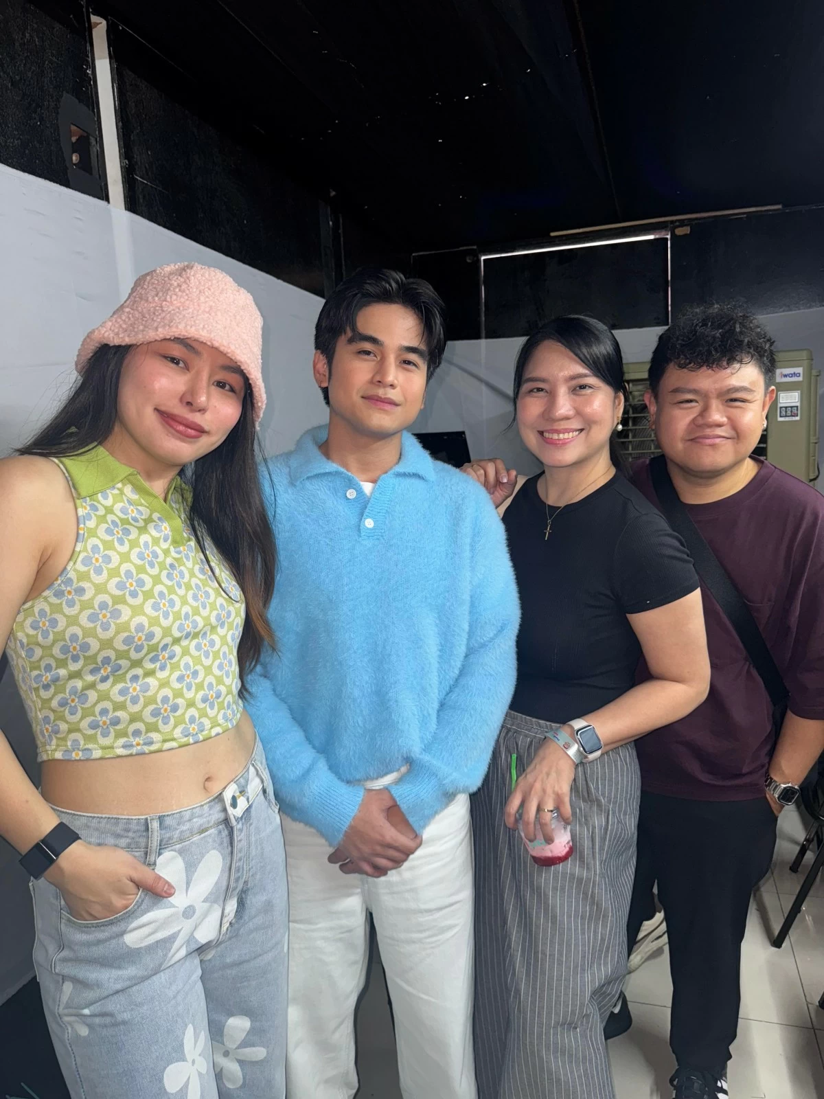 BW Women CSMO Denice Sy with Will Ashley and his Sparkle Artist Management team,  Bem Escalante Saldajeno, and Tabs Villaruel 
