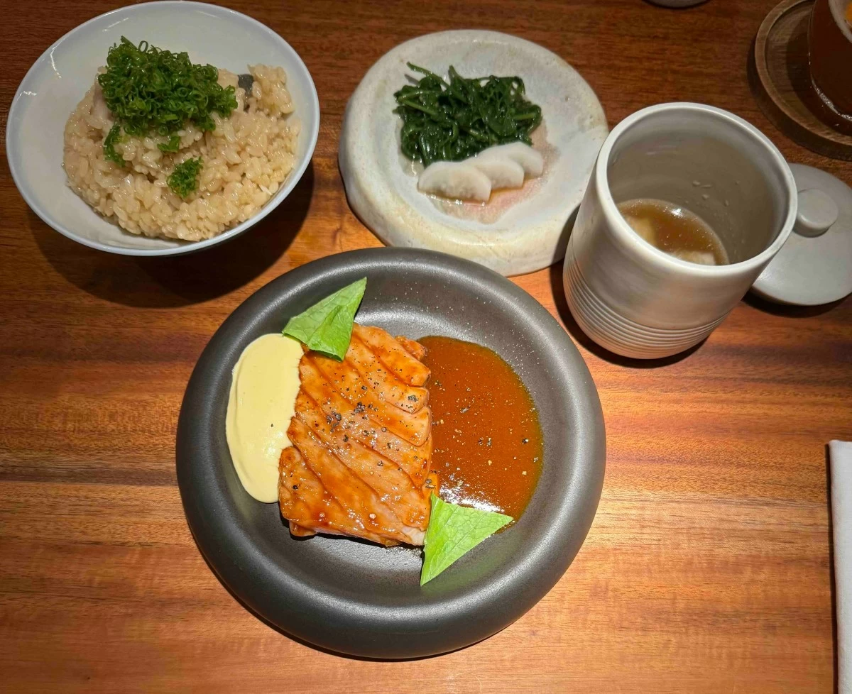 Tuna and pampano rice