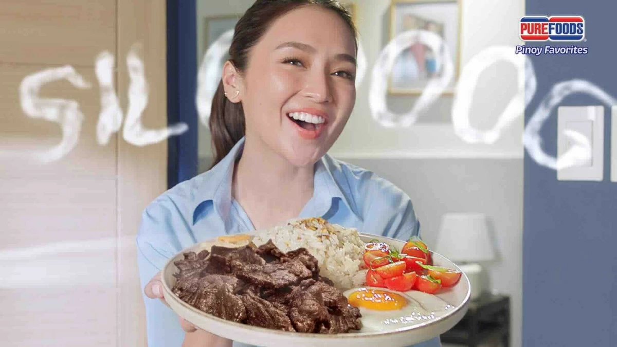 Kathryn Bernardo finds comfort in classic silog with Purefoods Pinoy Favorites