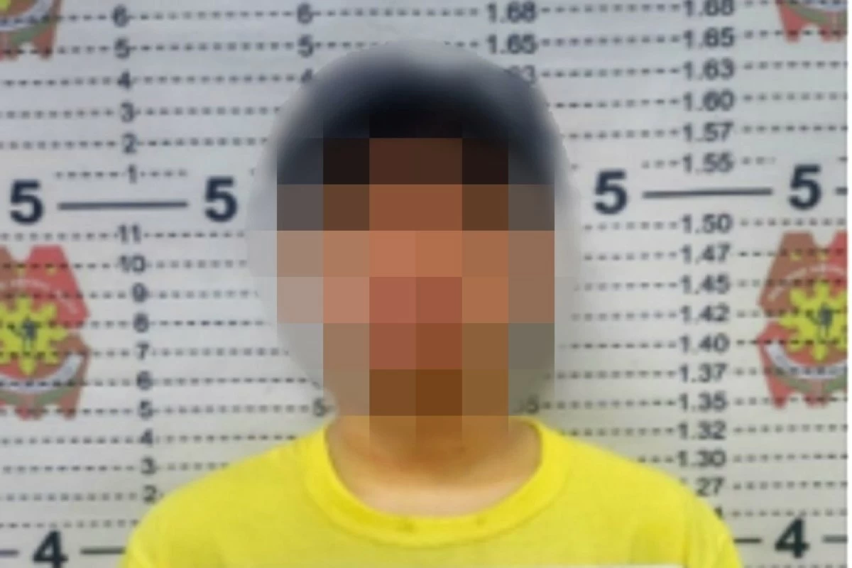 The suspect in Taguig (Photo from SPD) 