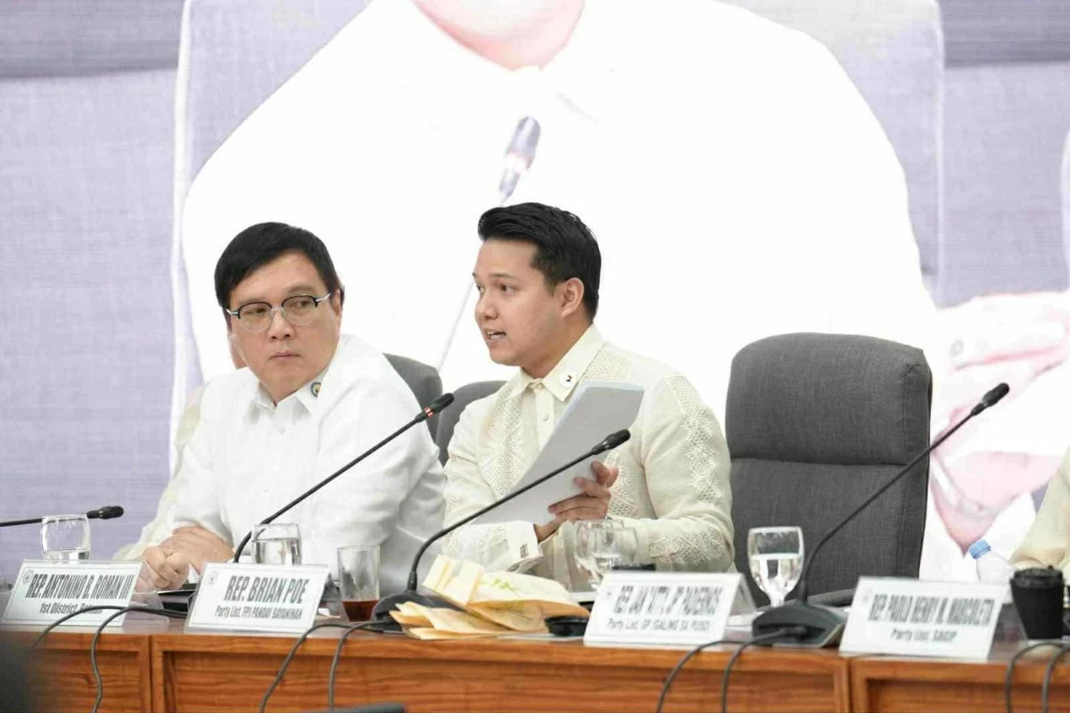 FPJ Panday Bayanihan Party-list Rep. Brian Poe (Rep. Poe's office)