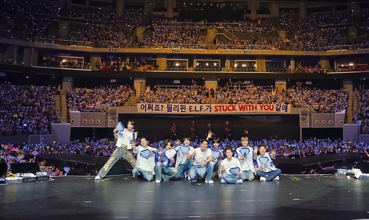 Super Junior in Manila on Oct. 4 at the SM Mall of Asia Arena (X)