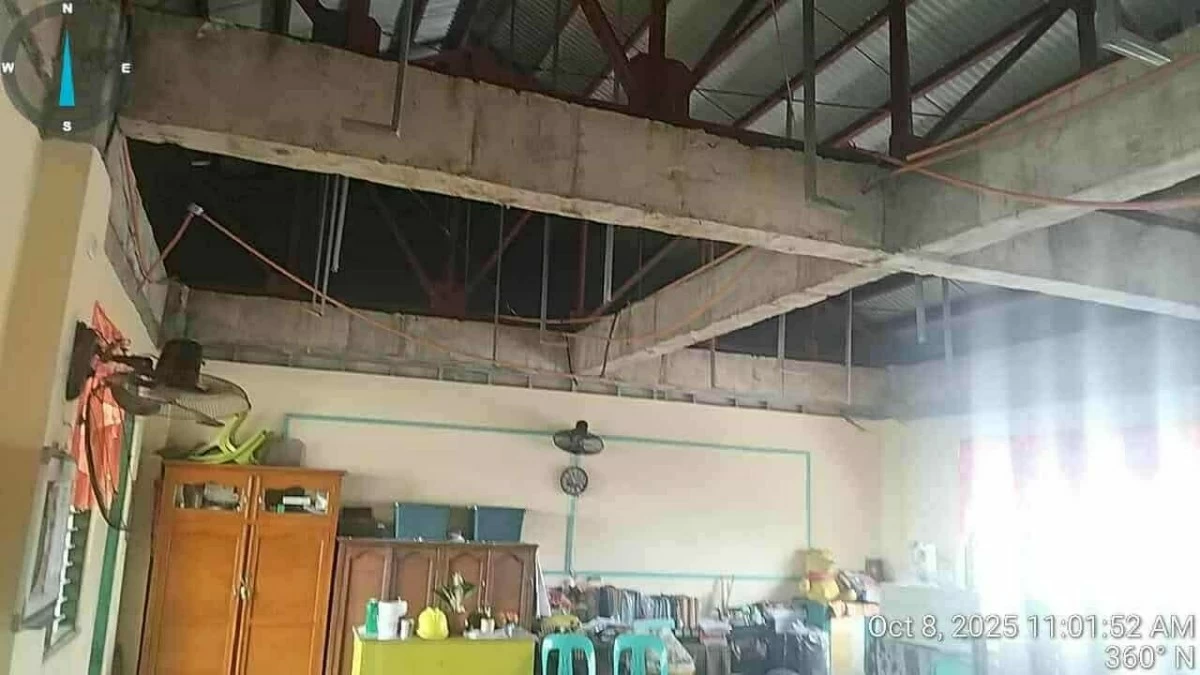 6 hurt as classroom ceiling collapses in Davao City