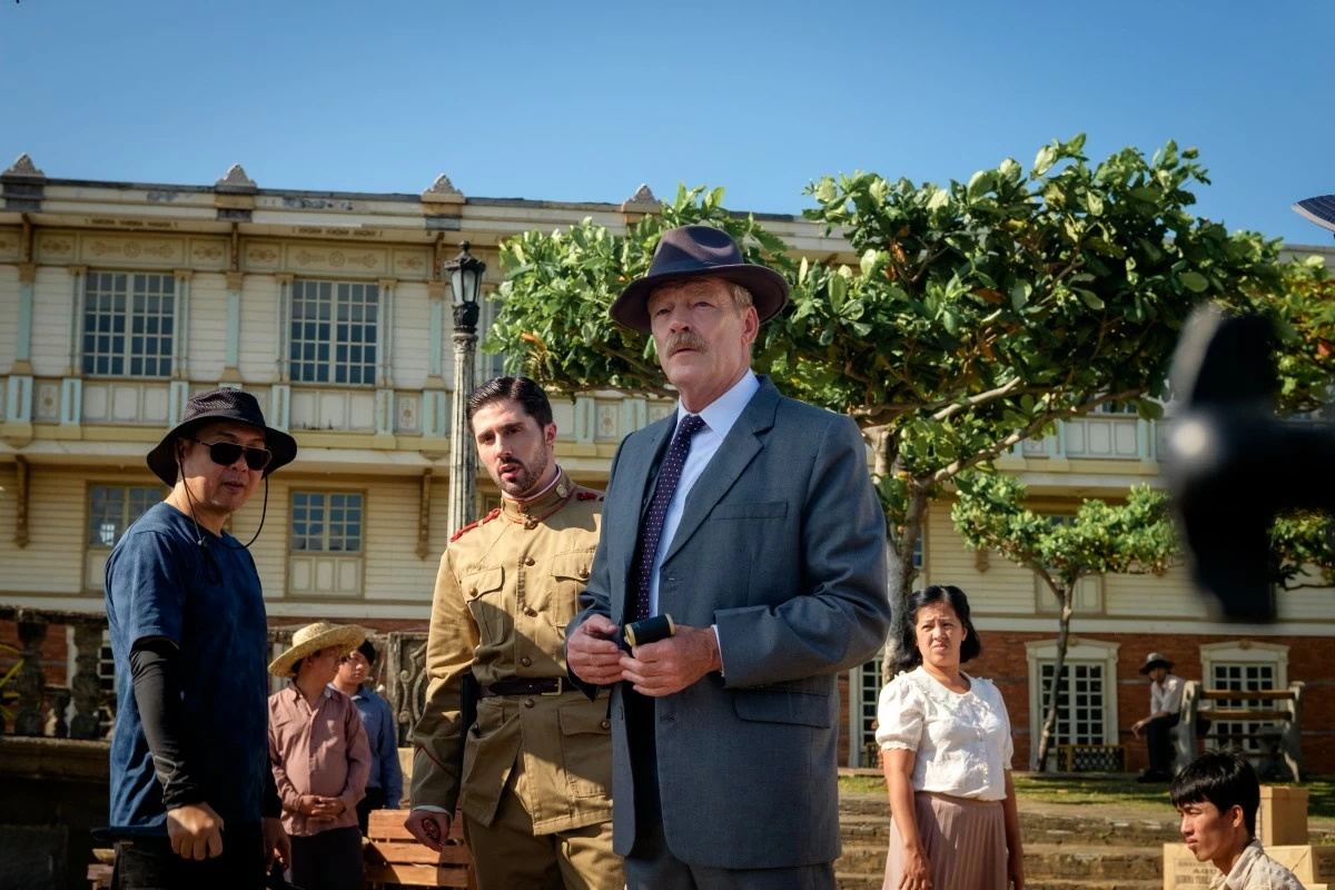 Iain Glen of 'Game of Thrones' is cast in 'Quezon' as Gov. Leonard Wood (shown in photo with Canadian actor Nico Locco)