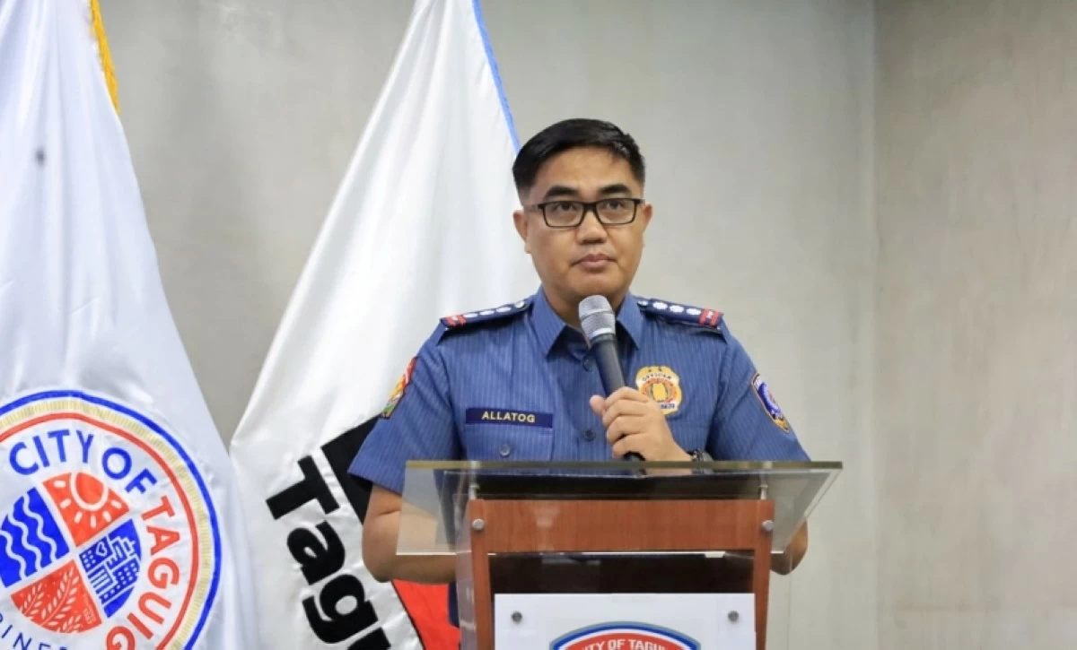 Col. Byron Allatog, Taguig police chief (Photo from SPD)