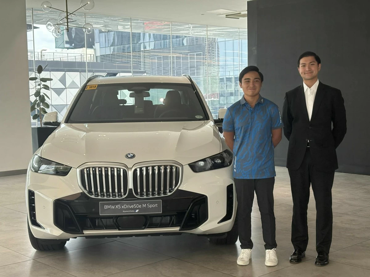 Jacob Ang, new BMW Philippines president, discovers his love for golf
