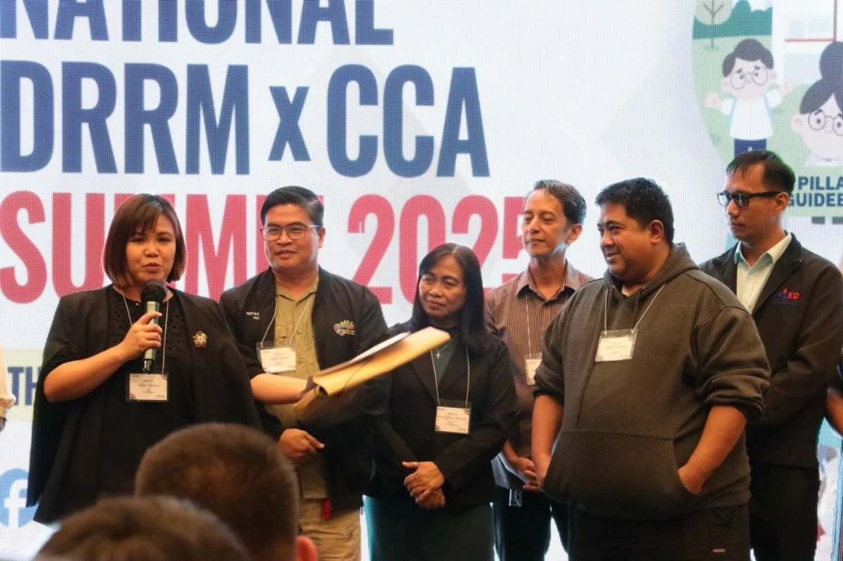 BUILDING A FUTURE-READY EDUCATION SYSTEM: DepEd gathers key education and disaster risk reduction leaders nationwide during the National DRRM x CCA Summit 2025, reaffirming President Ferdinand Marcos Jr.’s vision for a risk-informed education sector. (DepEd file photo)
