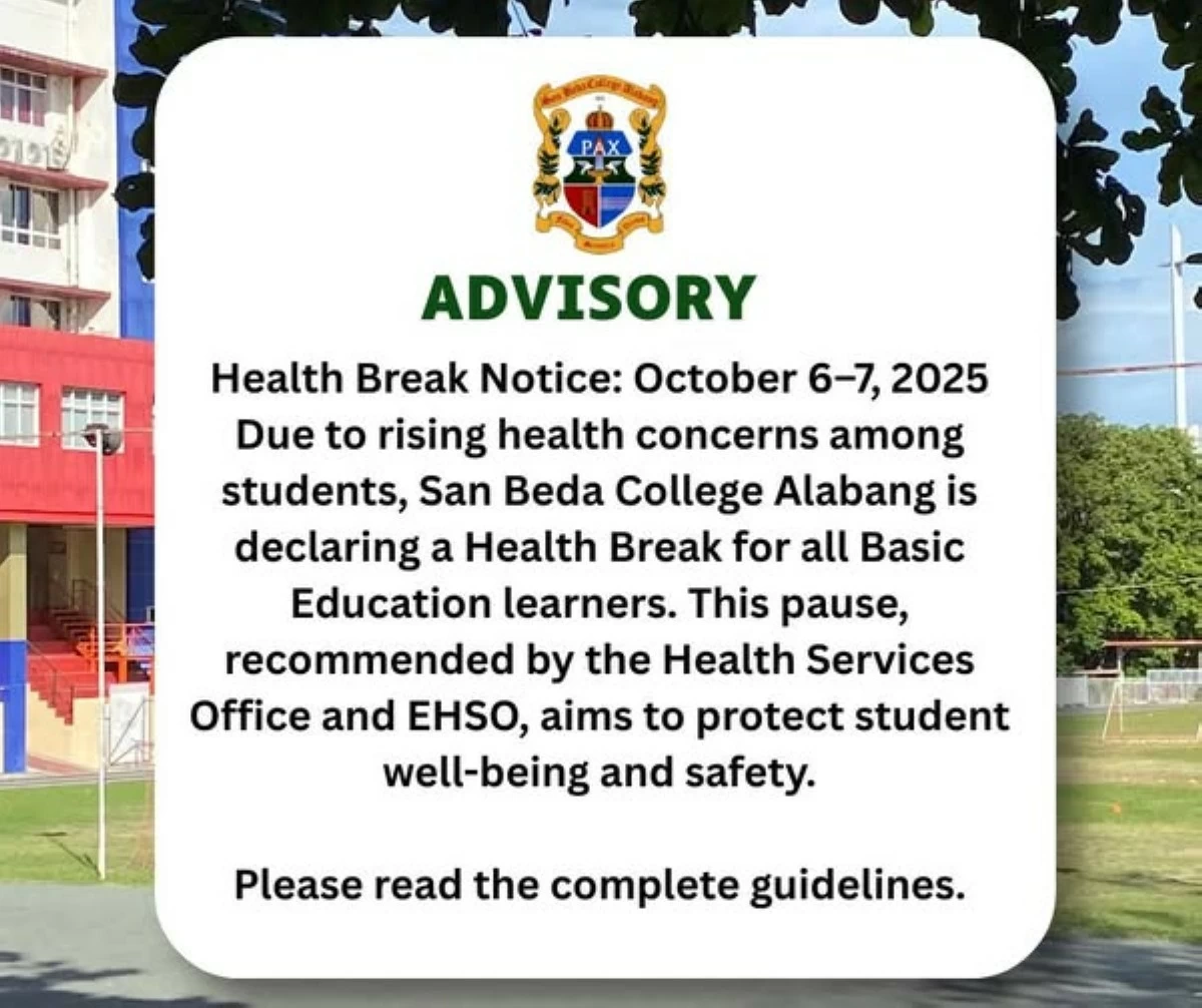 San Beda College Alabang / Facebook 