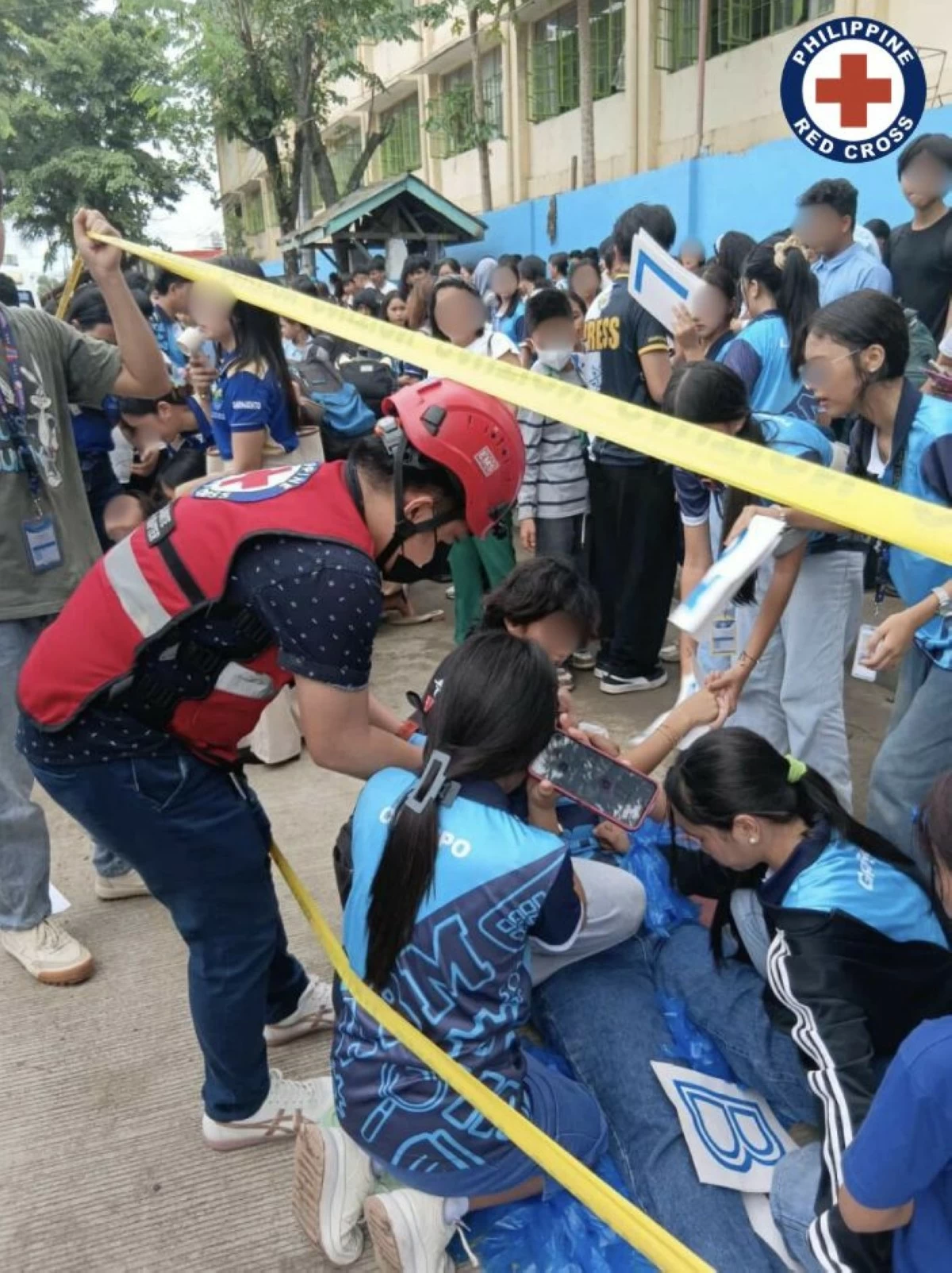 After a 7.4-magnitude quake hit Davao Oriental, PRC volunteers quickly evacuated residents, administered first aid, and coordinated emergency relief. (Photo from PRC)